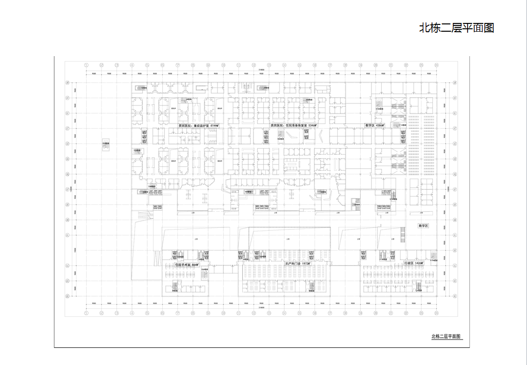 [湖南]中南大学某医院方案汇报设计（全套CAD+PDF)cad施工图下载【ID:151579156】