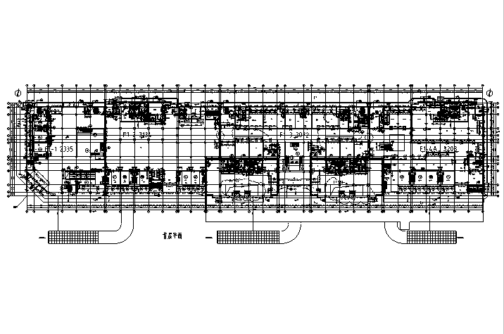 [内蒙古]高层框架结构办公、公寓及商业餐饮建筑施工图施工图下载【ID:149953163】