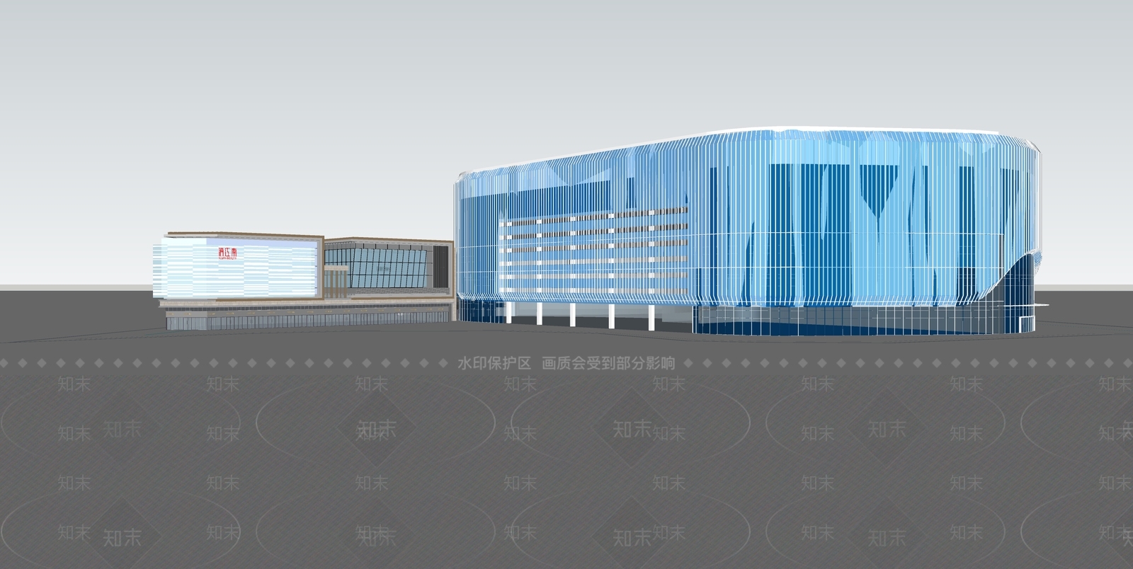 湛江市红星美凯龙项目SU模型下载【ID:172797144】