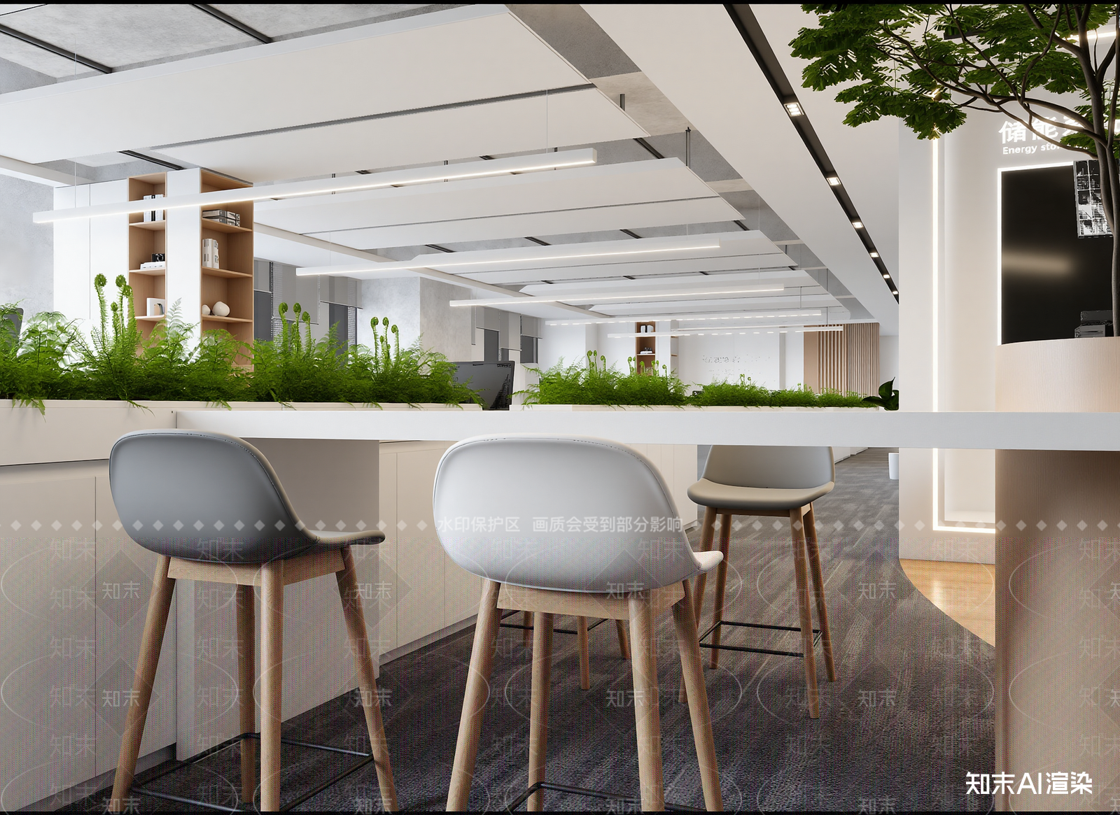 现代茶水间3D模型下载【ID:1214582942】