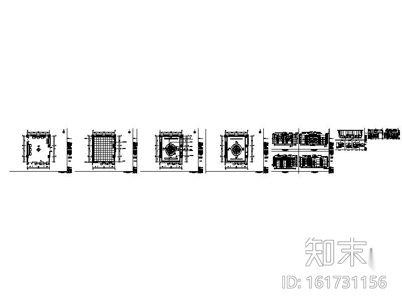 某办公楼领导会议室装修施工图cad施工图下载【ID:161731156】