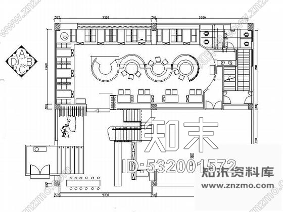 施工图福建传统气息时尚火锅店室内装修CAD施工图含效果cad施工图下载【ID:532001572】