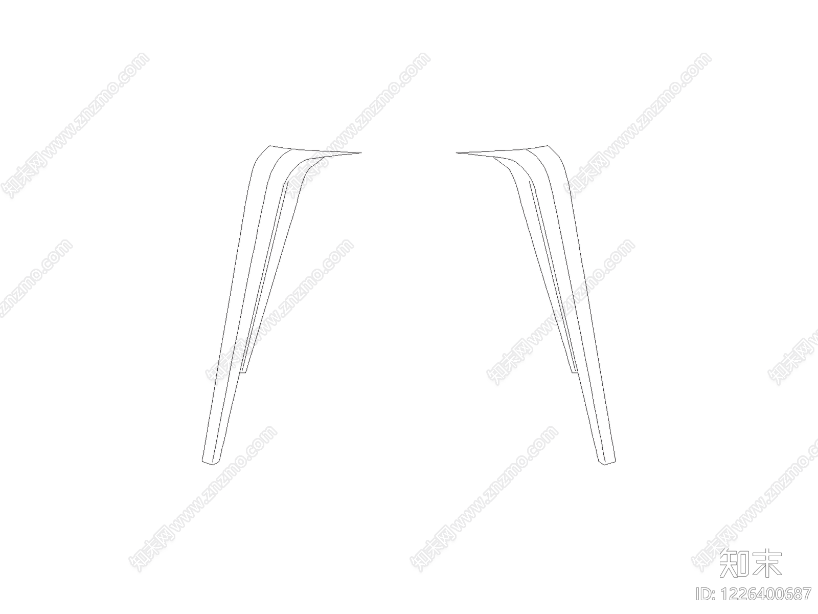 桌子cad施工图下载【ID:1226400687】