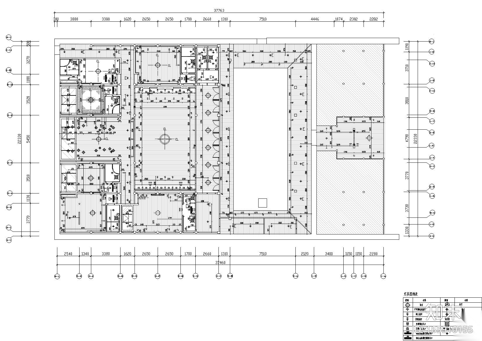 [福建]泉州安民客栈装修工程施工图+效果图施工图下载【ID:165910155】