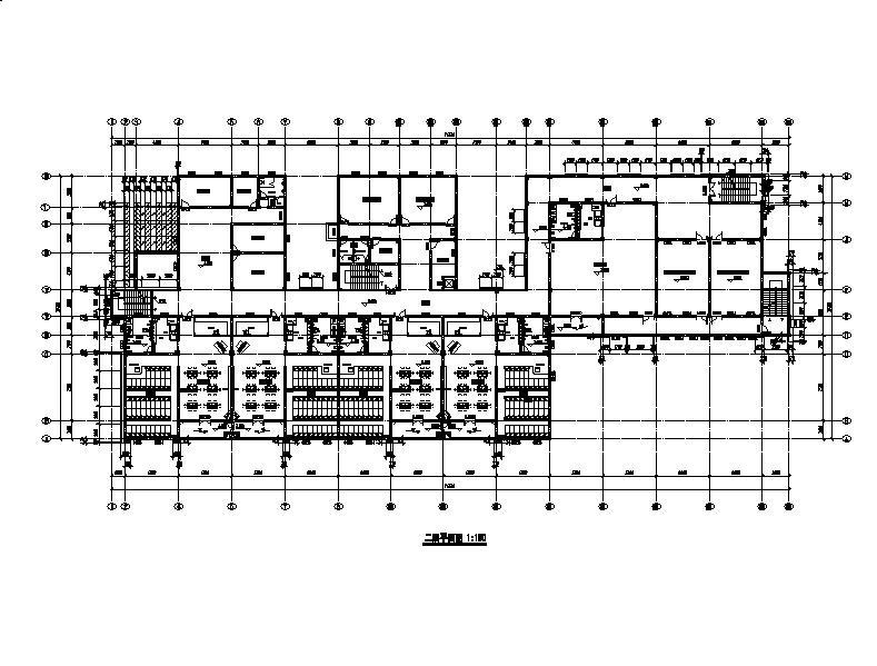 [浙江]三层矩形体块市级幼儿园建筑施工图（含计算书）施工图下载【ID:151564141】