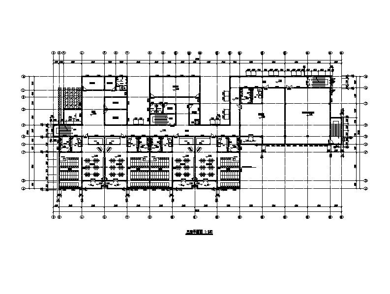 [浙江]三层矩形体块市级幼儿园建筑施工图（含计算书）施工图下载【ID:151564141】