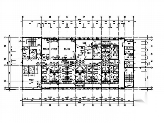 [陕西]5层现代风格市级附属医院肝病治疗中心建筑施工图施工图下载【ID:165933118】