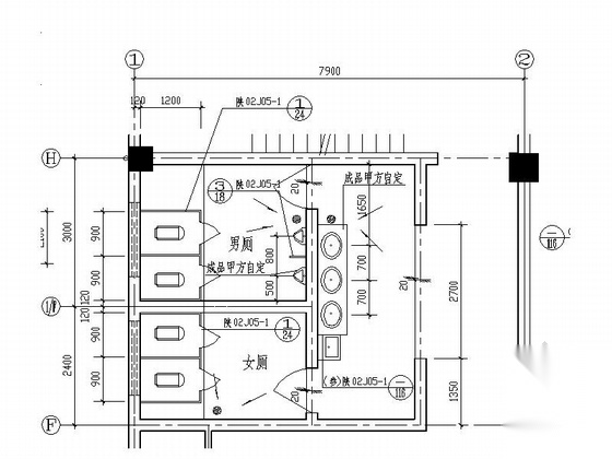 [陕西]5层现代风格市级附属医院肝病治疗中心建筑施工图施工图下载【ID:165933118】