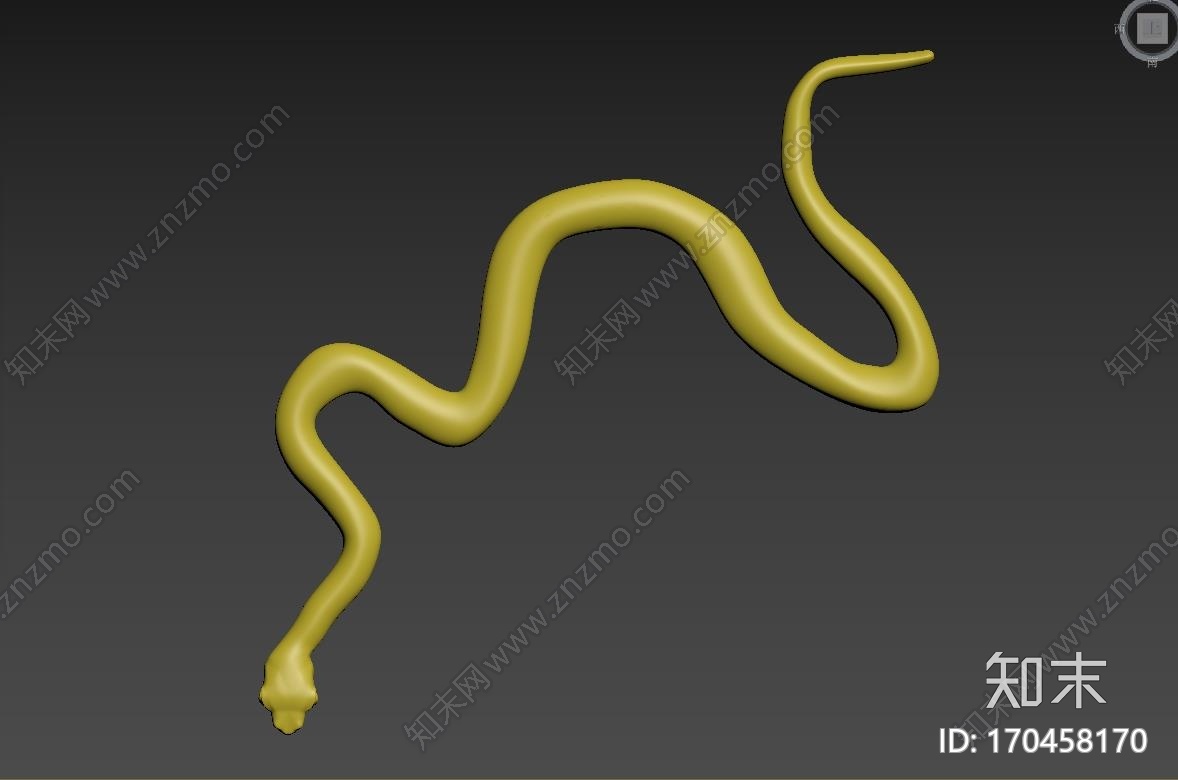 弯曲的蛇Snake_t3d打印模型下载【ID:170458170】