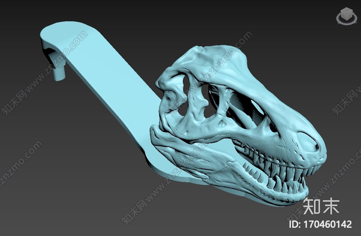 霸王龙凉拖鞋3d打印模型下载【ID:170460142】