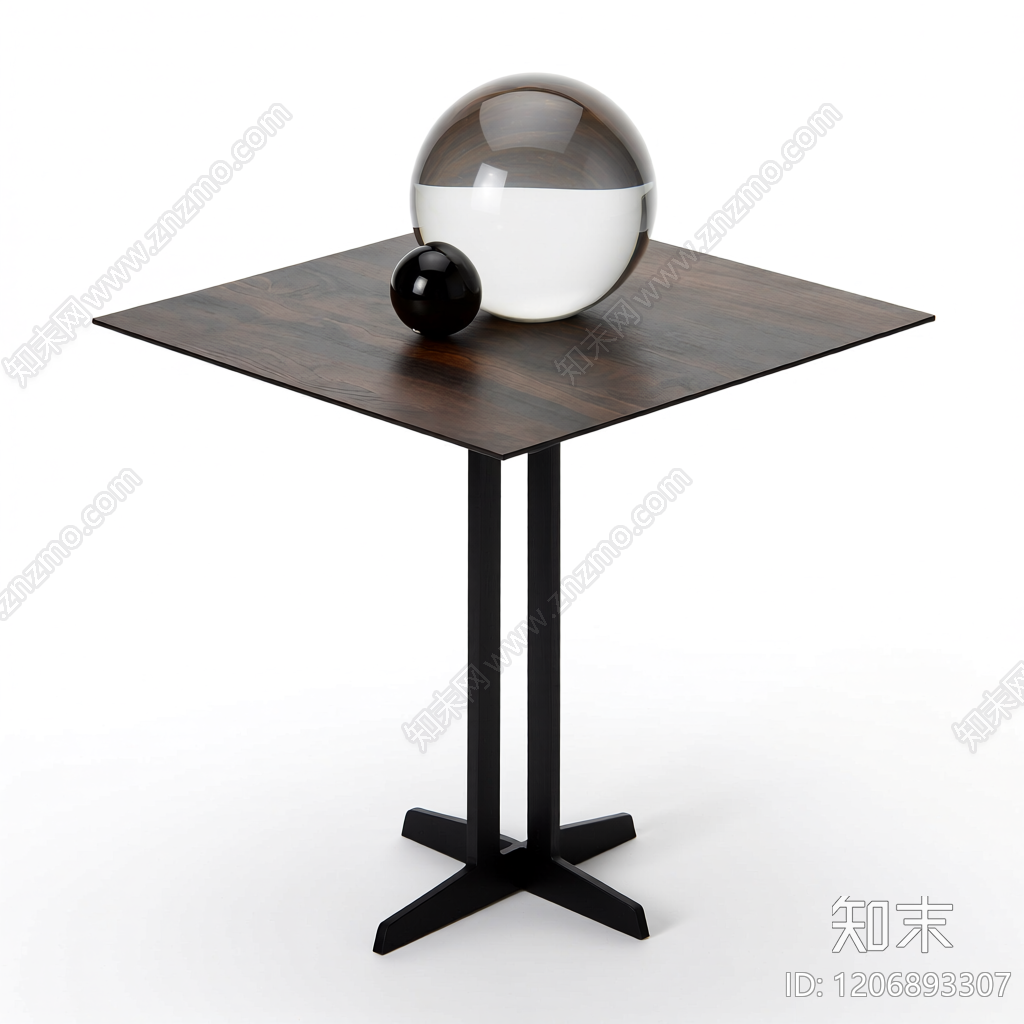 球形装饰台3D模型下载【ID:1206893307】