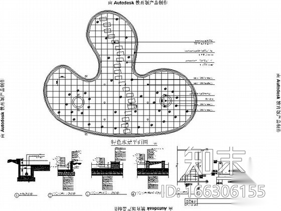 [三亚]国际性高尔夫会所景观规划施工图施工图下载【ID:166306155】