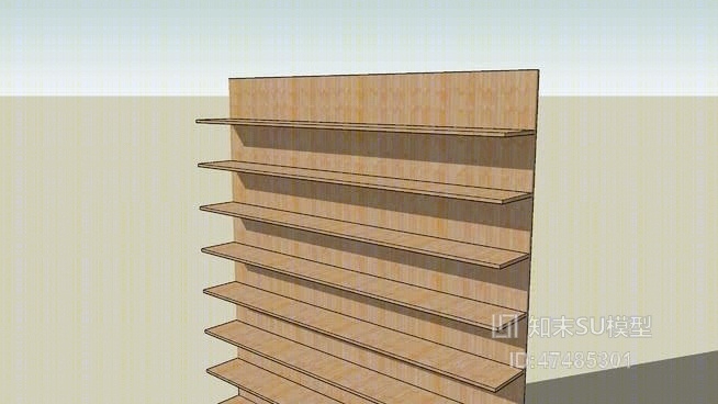 置物架SU模型下载【ID:218047030】