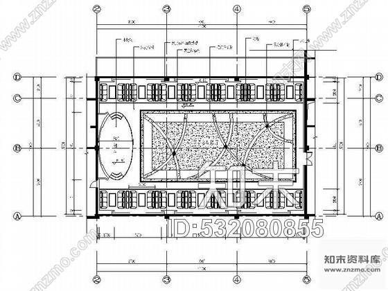 施工图酒店多功能厅装修图施工图下载【ID:532080855】