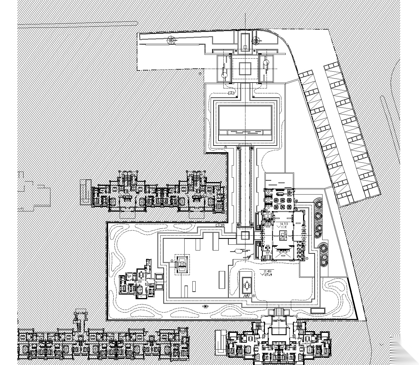 [江苏]南京旭辉高端品质新中式居住区CAD施工图（含：...cad施工图下载【ID:161017122】