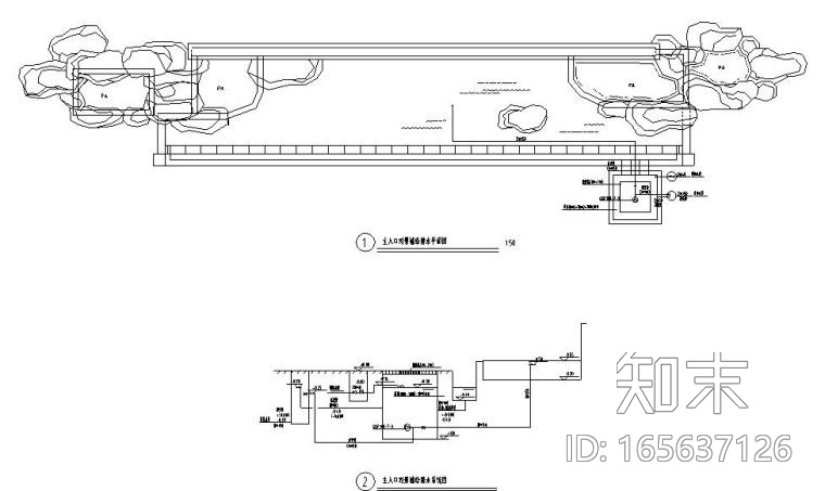 [北京]北京秦禾院子全套施工图设计（给排水|CAD）施工图下载【ID:165637126】