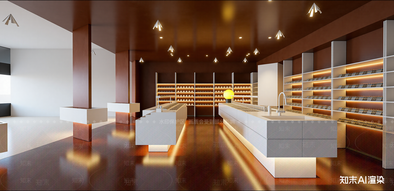 现代其他店铺SU模型下载【ID:1216035353】