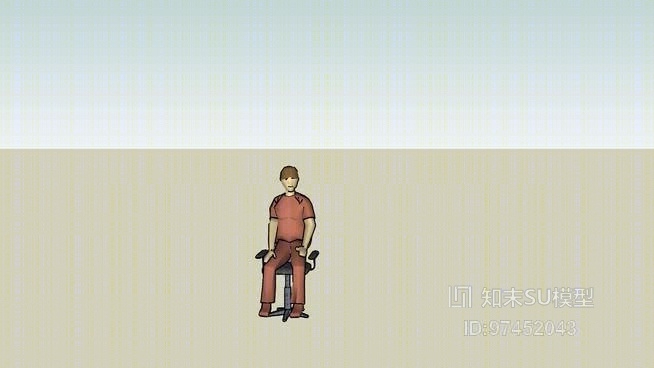 男人SU模型下载【ID:118000613】
