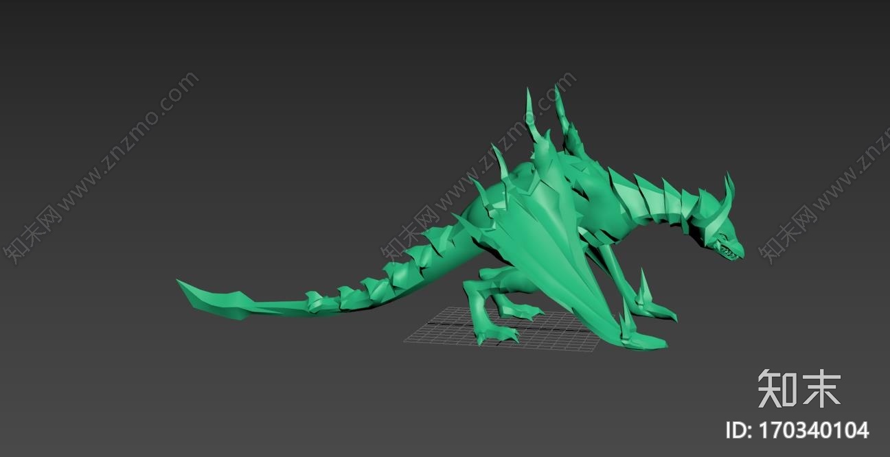 shyvanashadowdragon_龙血武姬龙形态711043d打印模型下载【ID:170340104】