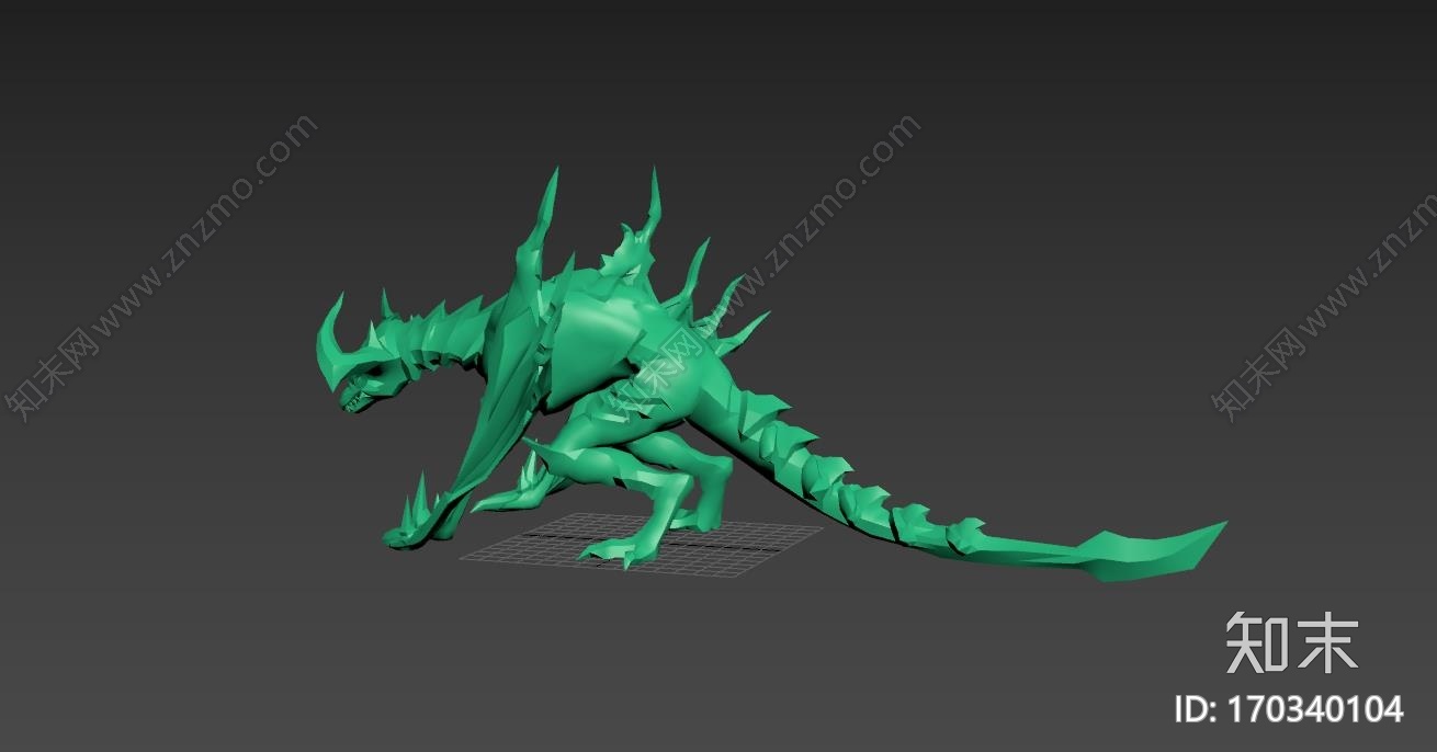 shyvanashadowdragon_龙血武姬龙形态711043d打印模型下载【ID:170340104】