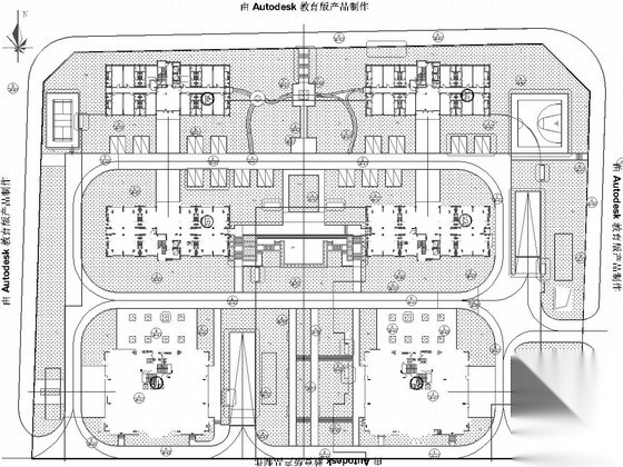 [重庆]城市花园型居住区景观规划施工图施工图下载【ID:161090178】