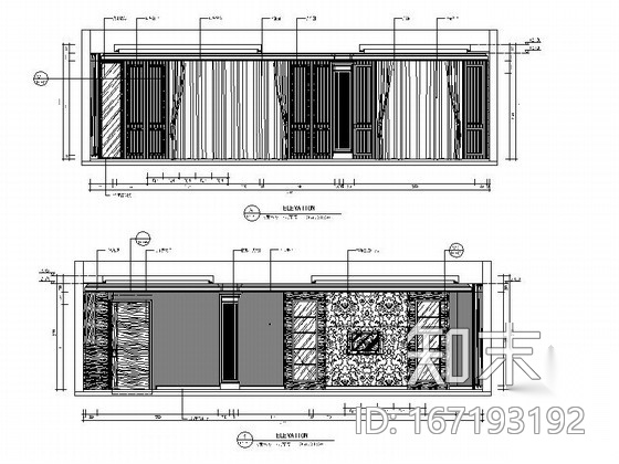 [福建]某检察院招待楼三层客房室内设计施工图（含效果）cad施工图下载【ID:167193192】