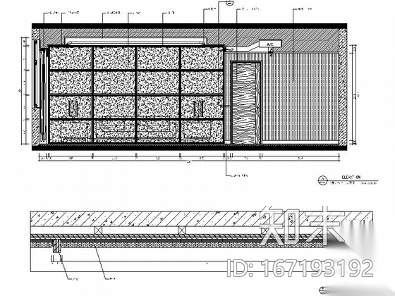 [福建]某检察院招待楼三层客房室内设计施工图（含效果）cad施工图下载【ID:167193192】