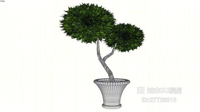 盆栽SU模型下载【ID:27726515】