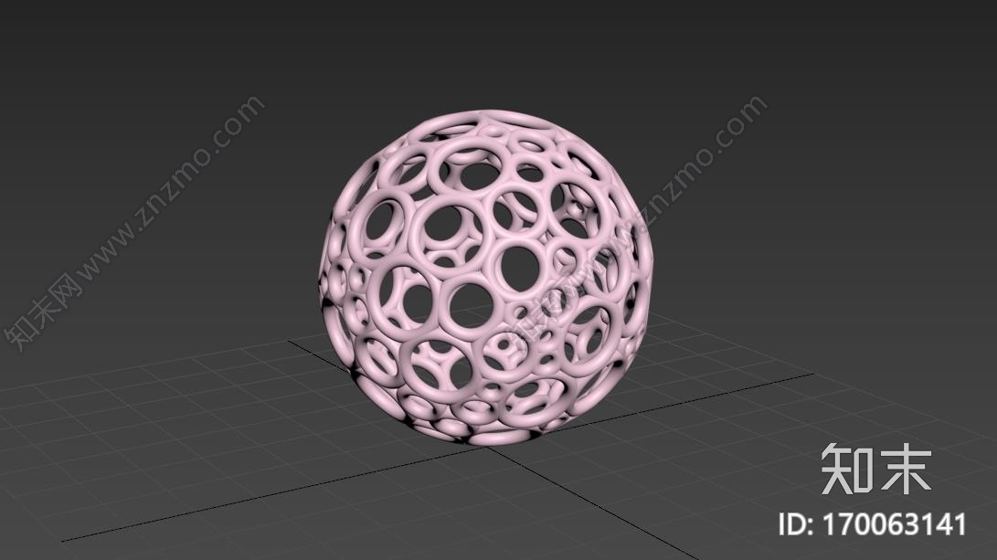 圈圈球3d打印模型下载【ID:170063141】