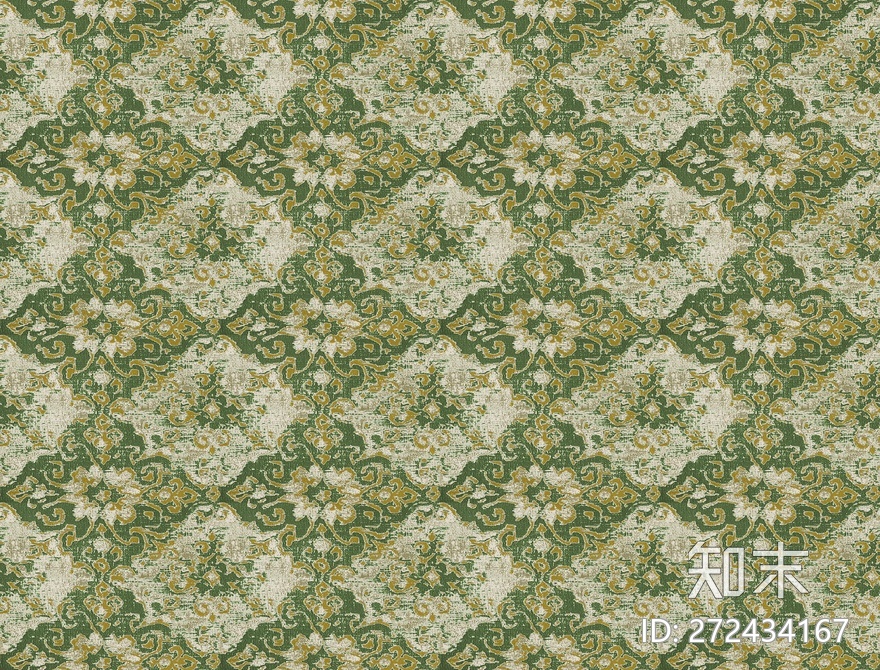 青色花纹壁纸贴图下载【ID:272434167】