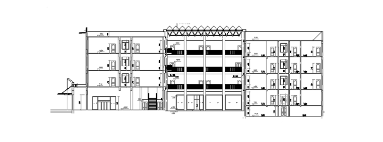 12套酒店宾馆建筑设计CAD图纸（含内部布置）施工图下载【ID:165424143】