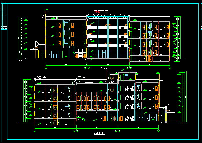 12套酒店宾馆建筑设计CAD图纸（含内部布置）施工图下载【ID:165424143】