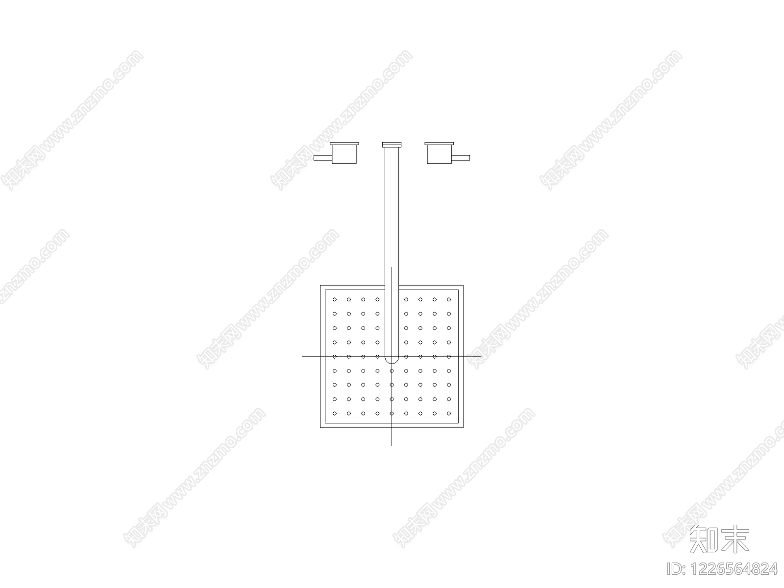 卫浴设施cad施工图下载【ID:1226564824】