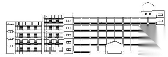 某中学施工图cad施工图下载【ID:151558130】