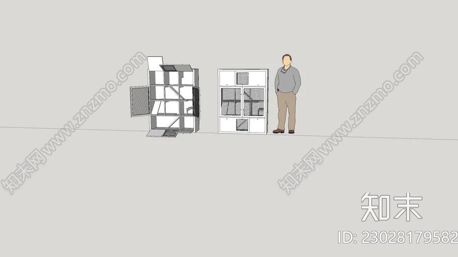 卡拉克斯兔子屋SU模型下载【ID:1162361504】