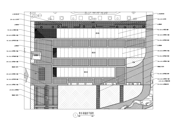 [广东]古镇旅游景区传统中式文化公园景观设计全套施工...cad施工图下载【ID:160687175】