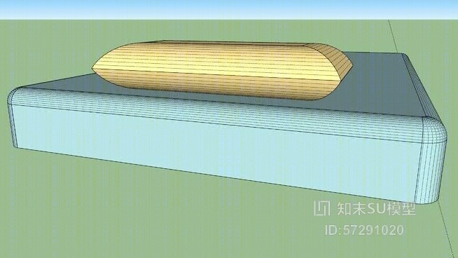 全尺寸床垫模板SU模型下载【ID:57291020】