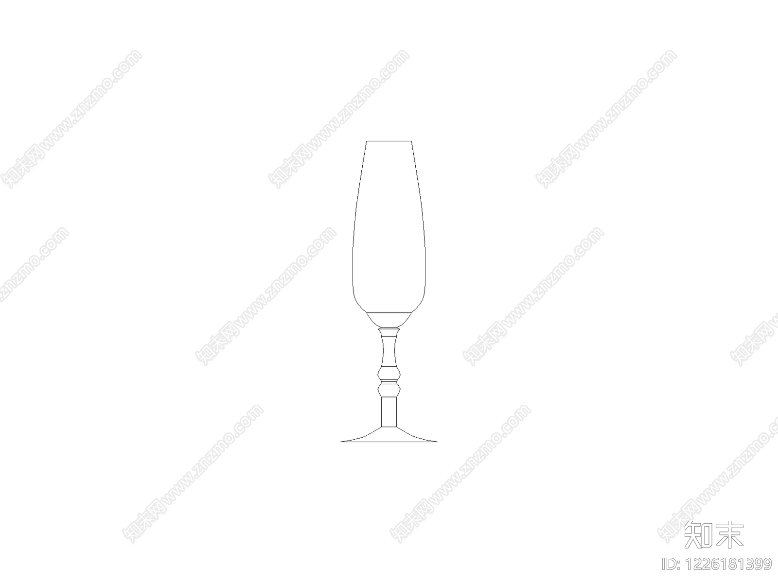 摆件cad施工图下载【ID:1226181399】