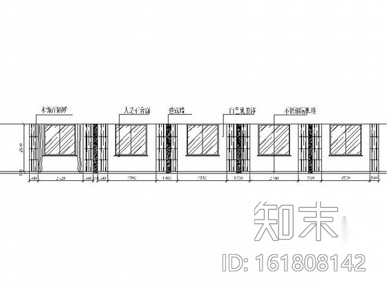 [扬州]某现代办公楼室内设计装修图（含效果）cad施工图下载【ID:161808142】