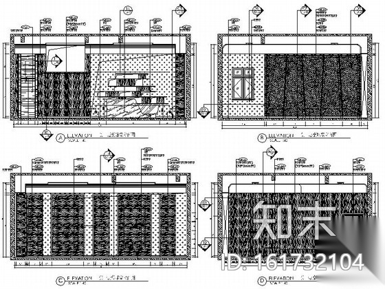 [深圳]名师设计时尚双层叠加别墅样板房装修施工图（含实...施工图下载【ID:161732104】