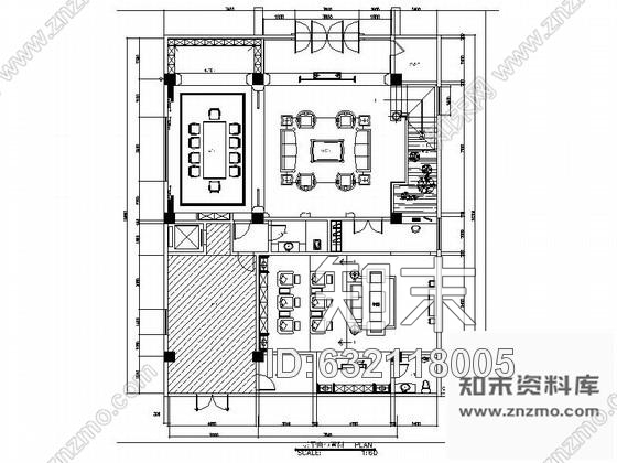 施工图江西私人精致会所室内施工图cad施工图下载【ID:632118005】