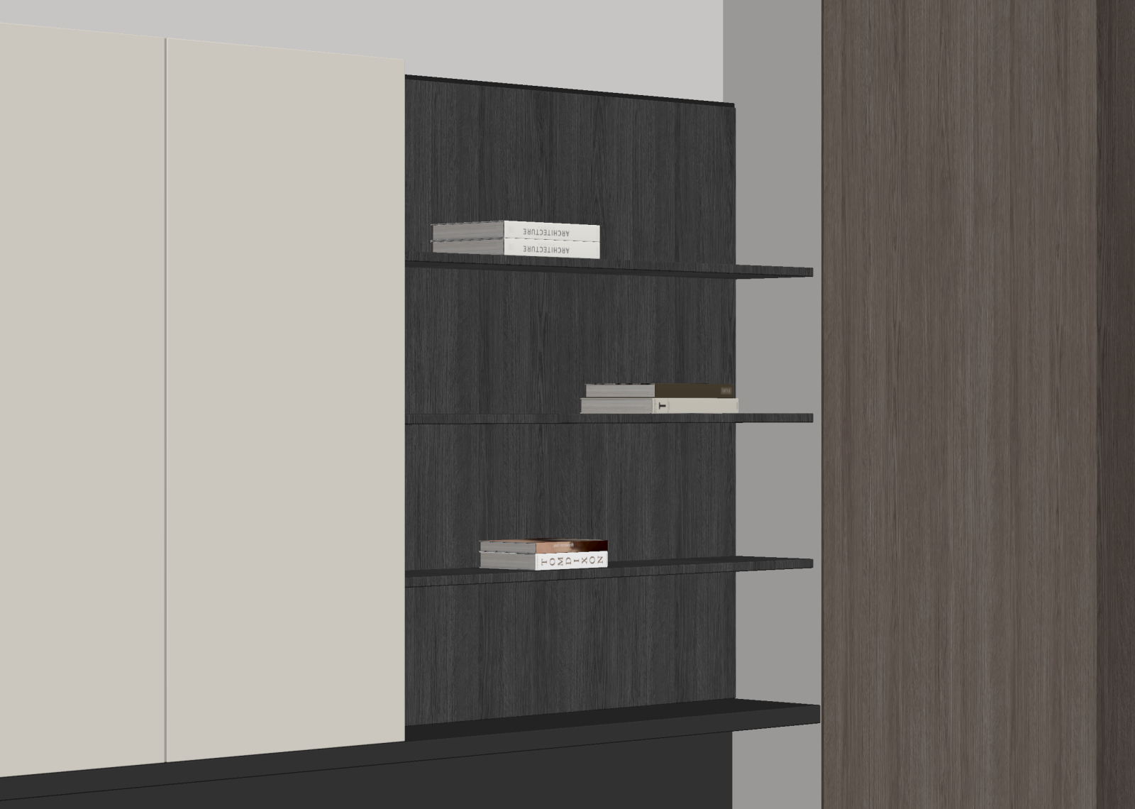 现代书房3D模型下载【ID:1214776685】