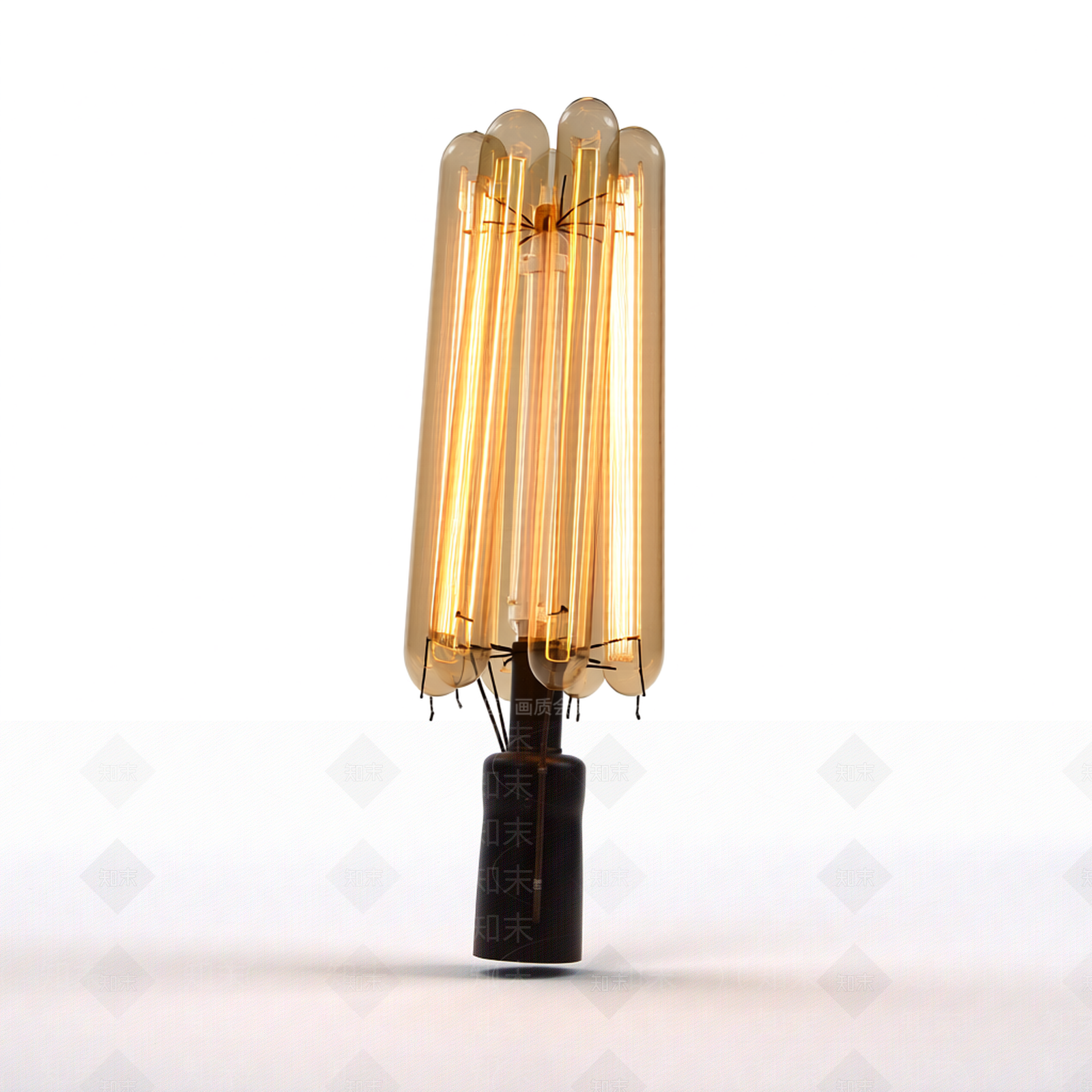 U型节能灯模型3D模型下载【ID:1206190558】