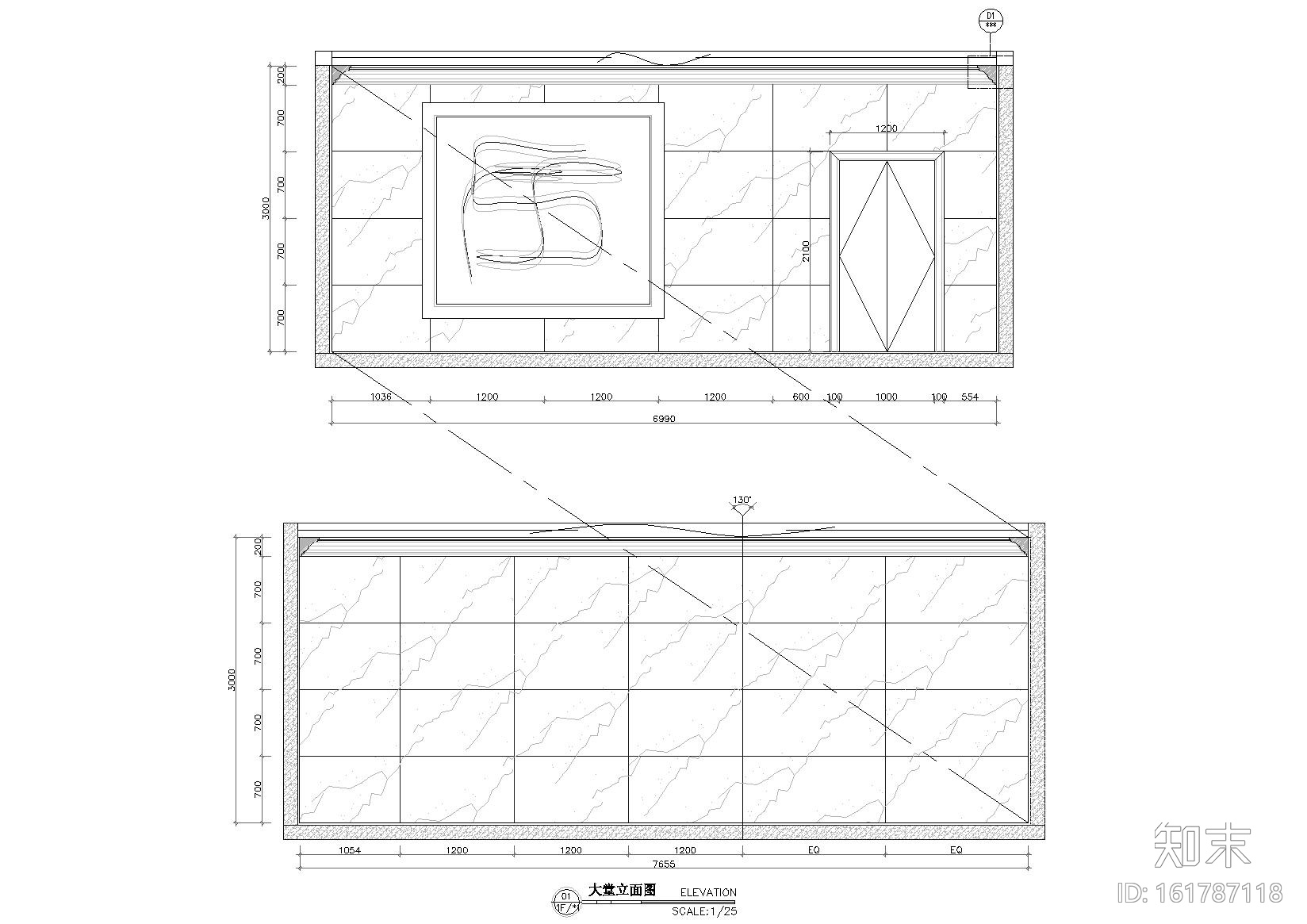 [贵州]安顺金莎国际KTV施工图+效果图+物料cad施工图下载【ID:161787118】