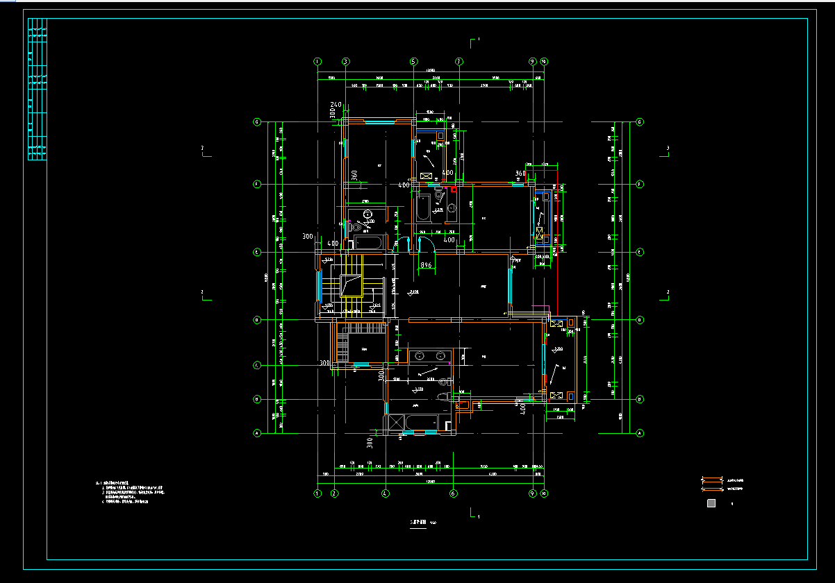 现代风格二层别墅建筑方案设计文本（包含CAD）施工图下载【ID:150024159】