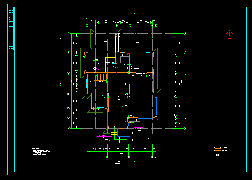 现代风格二层别墅建筑方案设计文本（包含CAD）施工图下载【ID:150024159】