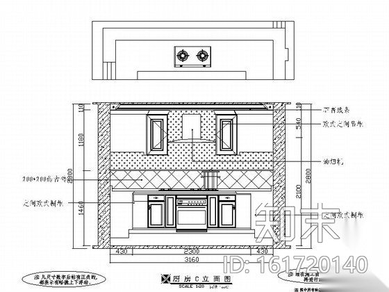 某133平米简约欧式三居室装修图（含效果）cad施工图下载【ID:161720140】