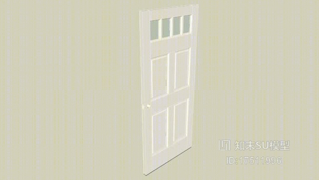 单开门SU模型下载【ID:218140367】