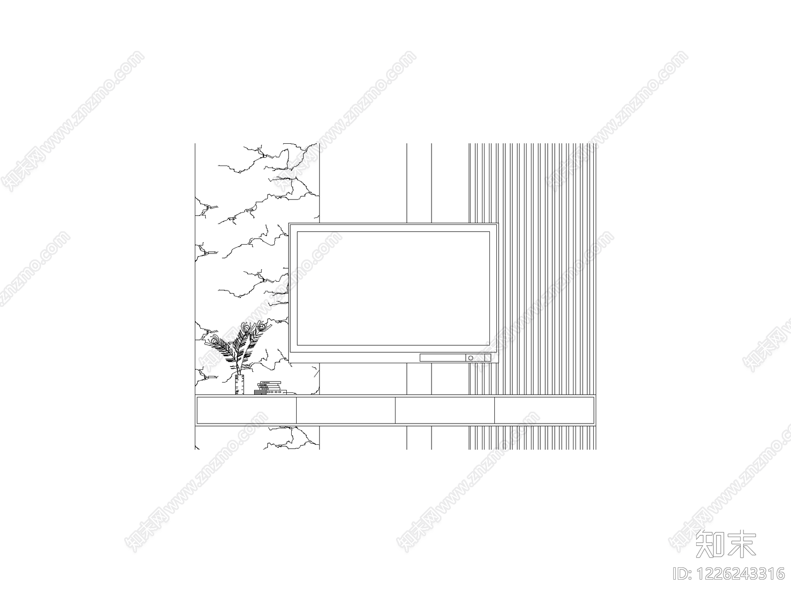 柜子cad施工图下载【ID:1226243316】