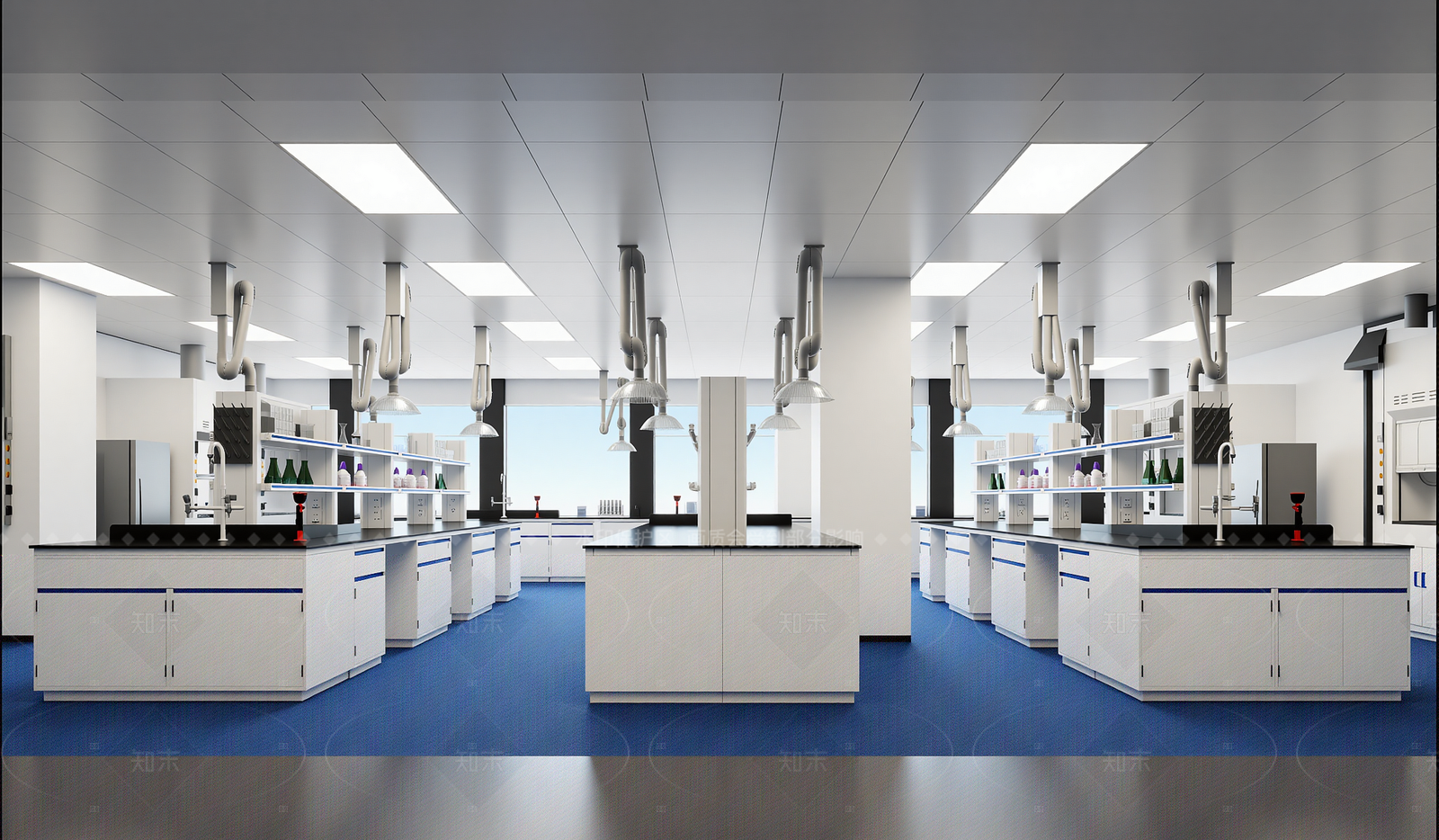 现代实验室3D模型下载【ID:1214640294】